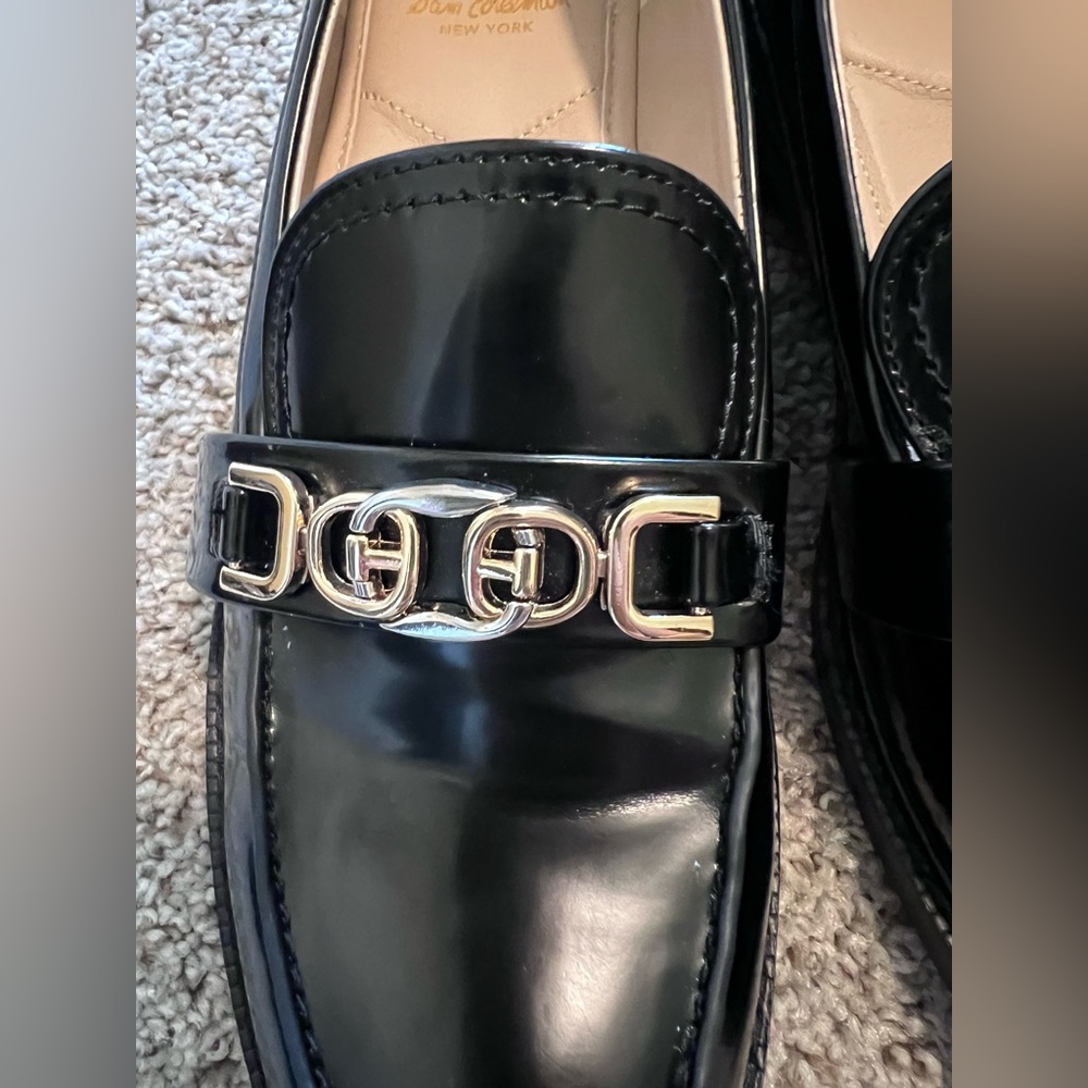 Sam Edelman Glossy Black Loafers - Picture 8 of 8